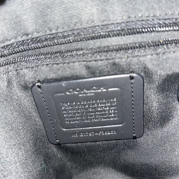Coach Small Leather Backpack